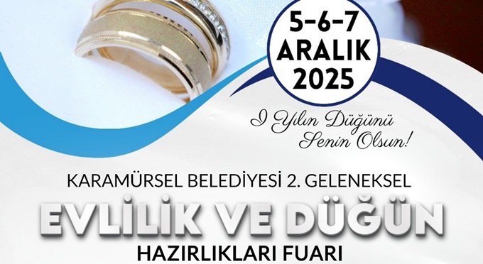 Evlilik ve Düğün Hazırlıkları Fuarı İkinci Kez Kapılarını Açıyor