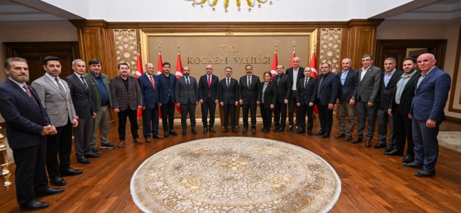 Erzurum Dernek ve Federasyonlarından Vali Aktaş’a Ziyaret
