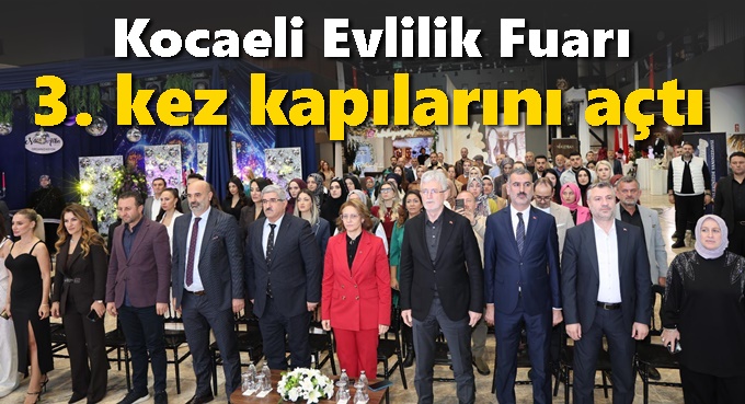 Kocaeli Evlilik Fuarı 3. kez kapılarını açtı