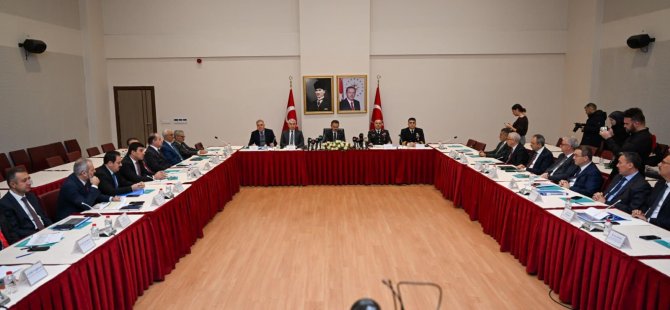 Genişletilmiş İl Güvenlik ve Asayiş Koordinasyon Kurulu Vali Aktaş Başkanlığında Toplandı