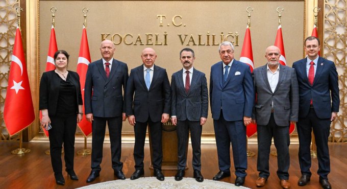 Petrol Ürünleri İşverenler Sendikası Genel Başkanı Okumuş, Vali Aktaş’ı Ziyaret Etti