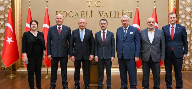 Petrol Ürünleri İşverenler Sendikası Genel Başkanı Okumuş, Vali Aktaş’ı Ziyaret Etti