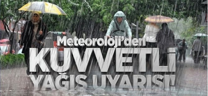 Meteorolojiden Uyarı Üstüne Uyarı!