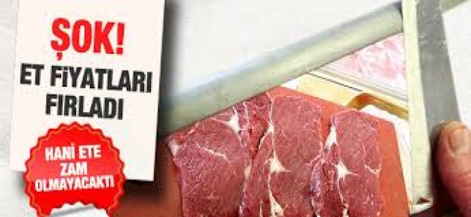 Şok Et Fiyatları Fırladı