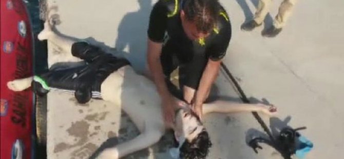 Ölümün eşiğinden döndü