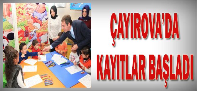 Çayırova'da Kayıtlar Başladı