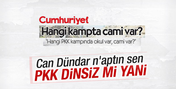 Cumhuriyeti Savunayım Derken PKK'ya ateist dedi