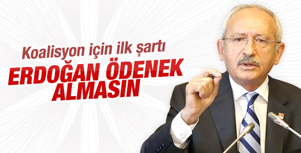 Koalisyon Şartları Açıklandı