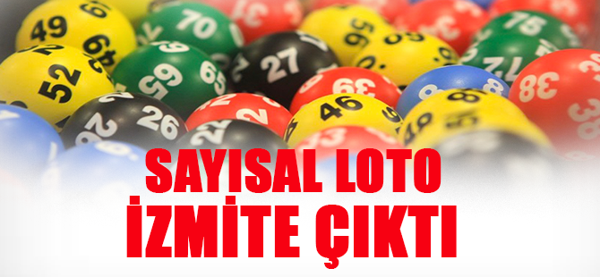 Sayısal Loto İzmite Çıktı