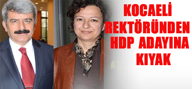 HDP'Lİ Adaya Rektör Kıyağı