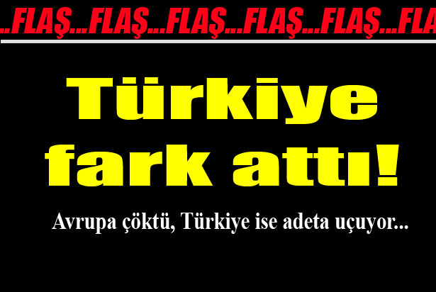 Avrupa Çöktü Türkiye Fark Attı