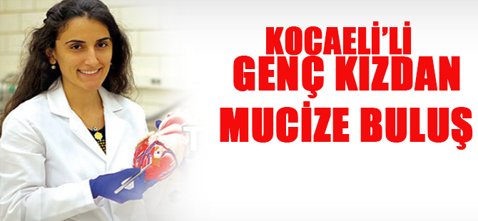 Kocaeli'li genç kızdan muhteşem buluş