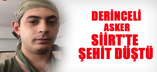 Derinceli Asker Şehit Oldu