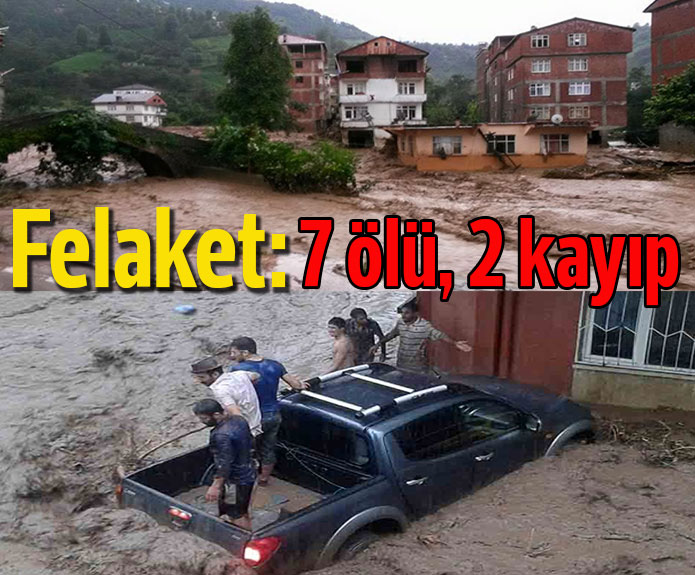 Artvin Hopada doğal afetler can aldı