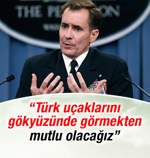 Türk uçaklarını gökyüzünde görmekten mutlu olacağız