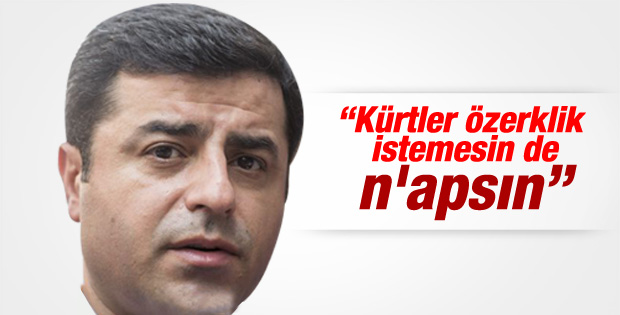 Demirtaş'tan Viyana'da özerklik açıklaması
