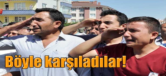 Böyle Karşıladılar!