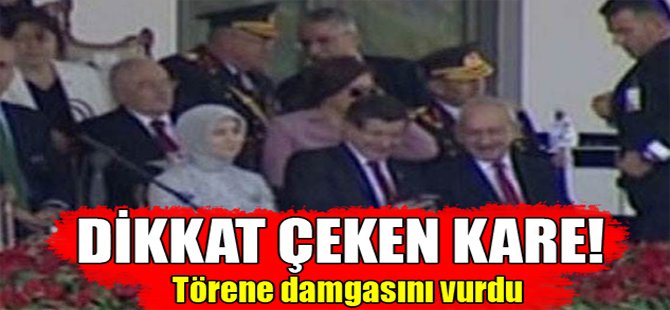 Bu Kare Törene Damgasını Vurdu!