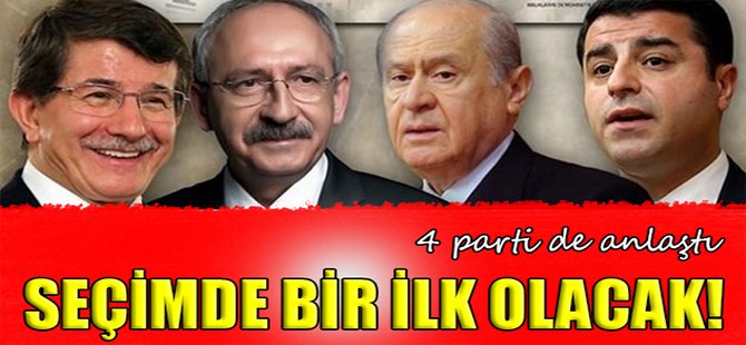 Seçimde Bir İlk Olacak!