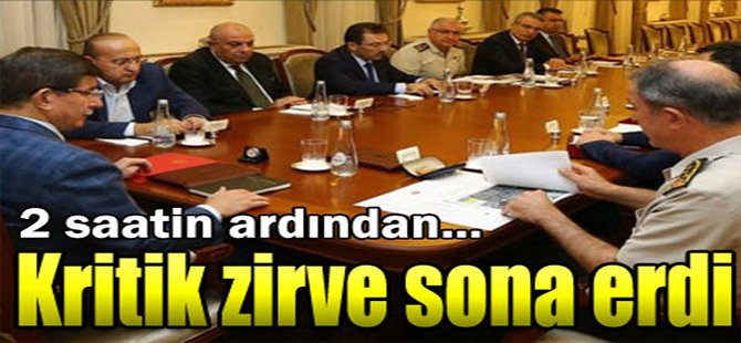 Kritik Zirve Sona Erdi!
