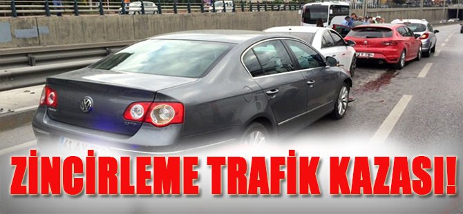 Zincirleme Trafik Kazası!