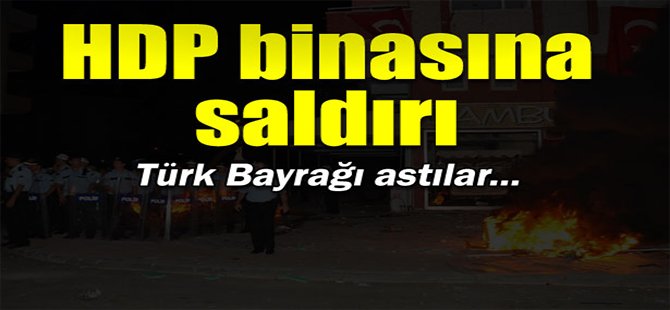 HDP binasına saldırı