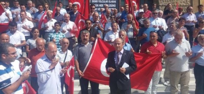 Haydarpaşa Garı’nda terör protestosu