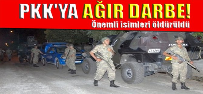 PKK'ya ağır darbe!