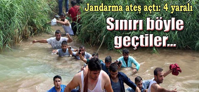 Jandarma Ateş Açtı! 4 Yaralı