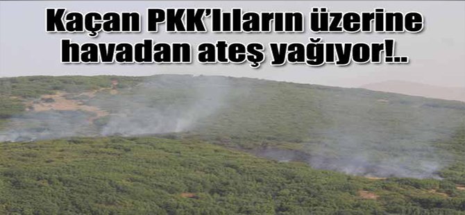 PKK'ya hava destekli operasyon