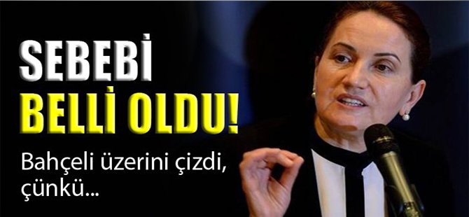 Sebebi belli oldu! Bahçeli üzerini çizdi, çünkü...