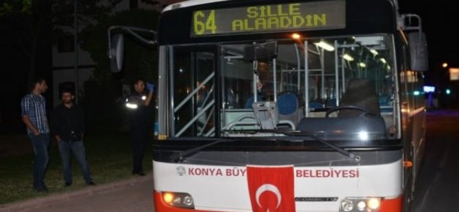 Belediye otobüsüne silahlı saldırı