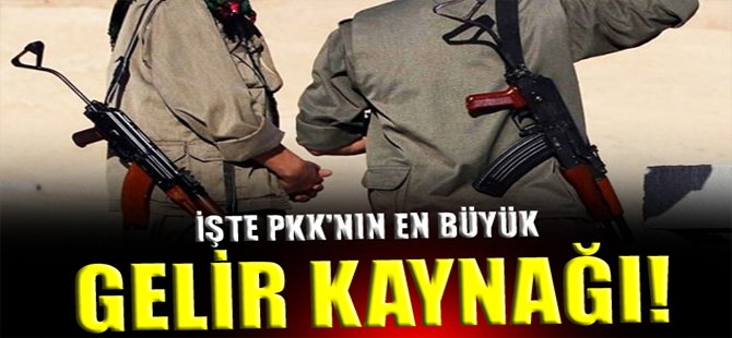 İşte PKK'nın en büyük gelir kaynağı!