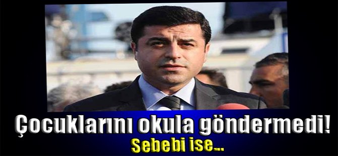 Çocuklarını okula göndermedi! Sebebi ise...