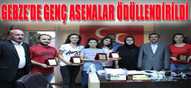 Gebze'de Genç Asenalar Ödüllendirildi