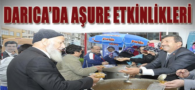 DARICA’DA AŞURE ETKİNLİKLERİ