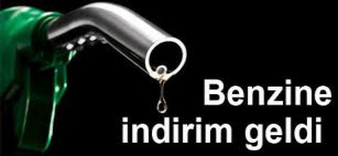 Benzine İndirim Geldi