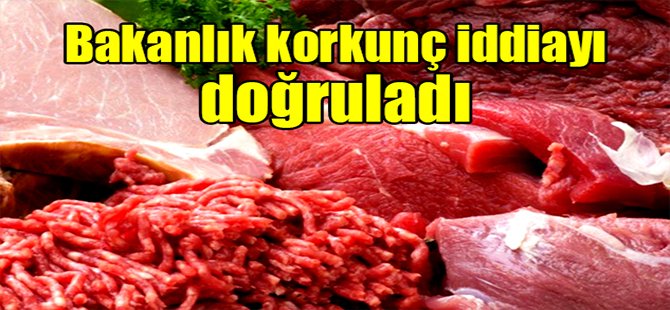 Bakanlık korkunç iddiayı doğruladı!