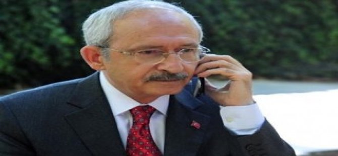 Kılıçdaroğlu'ndan Davutoğlu'na Tebrik Telefonu