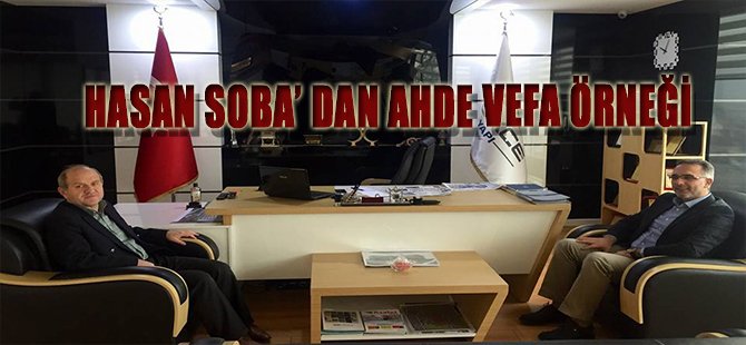 HASAN SOBA’ DAN AHDE VEFA ÖRNEĞİ