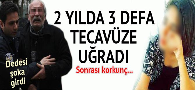 2 YILDA 3 TECAVÜZE UĞRADI