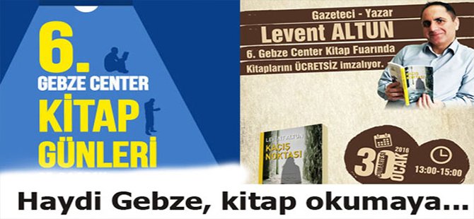 HAYDİ GEBZE KİTAP OKUMAYA