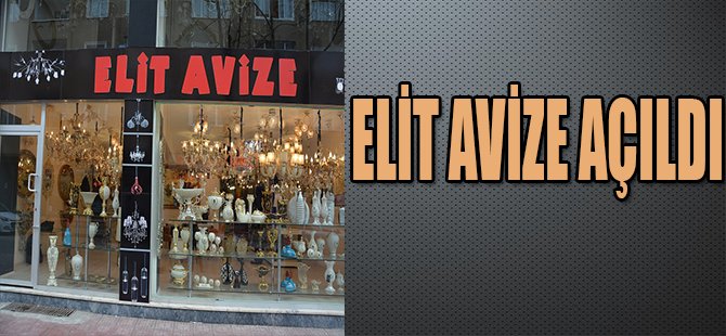 ELİT AVİZE AÇILDI