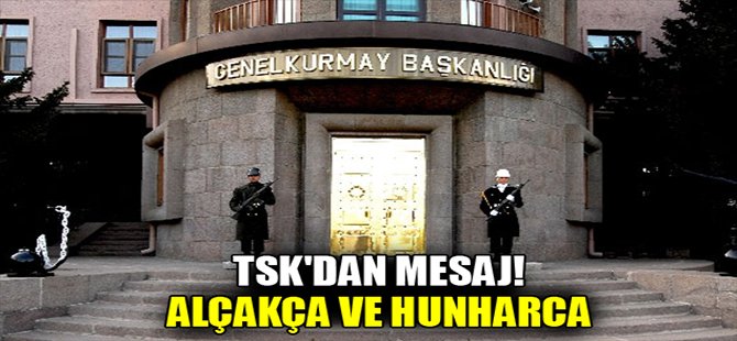 TSK'dan mesaj! Alçakça ve hunharca...