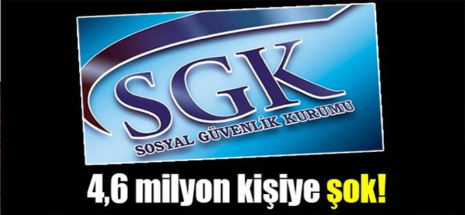 4,6 milyon kişiye şok!