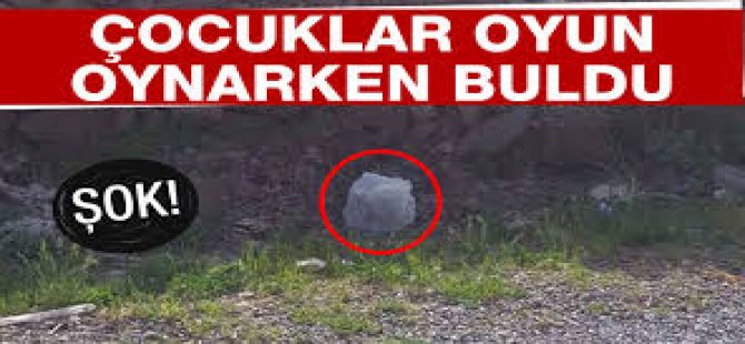 Çocuklar Bomba Buldu!!!