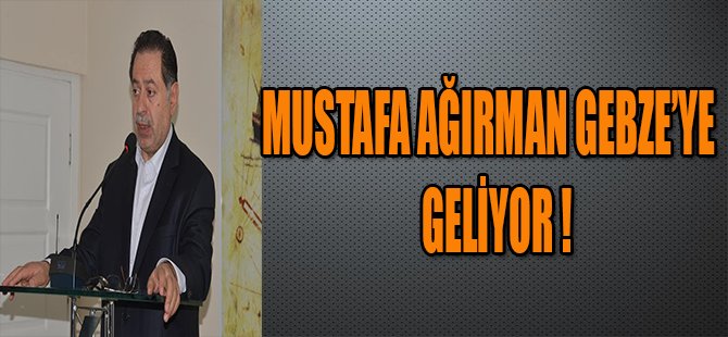 Prof. Dr. Mustafa Ağırman Gebze’ye Geliyor !