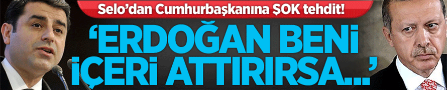 Demirtaş: Erdoğan beni içeri attırırsa...