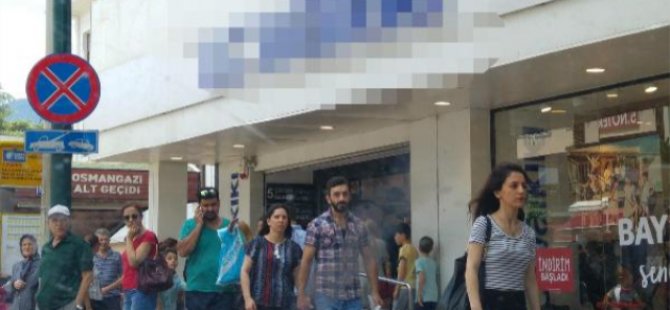 BOMBA VAR DEDİ MÜŞTERİLER PARA ÖDEMEDEN KAÇTI