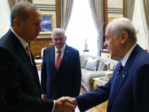 Erdoğan'dan Bahçeli'ye Jest